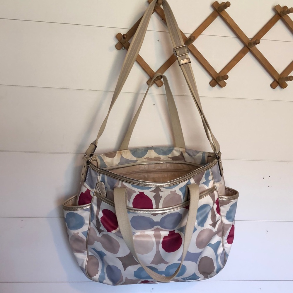 Coach diaper bag - Picture 1 of 8